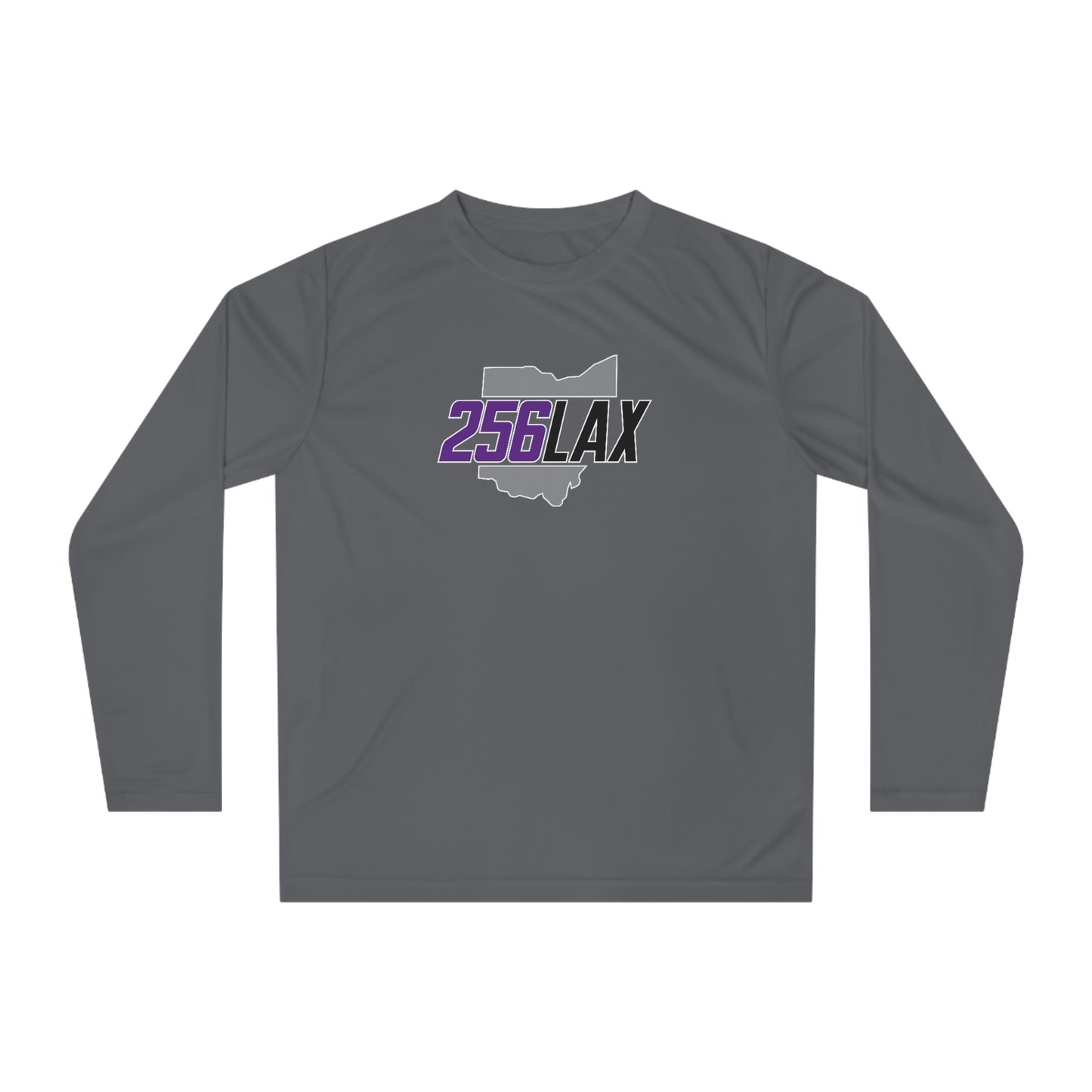 Adult 256 LAX Team 365 Performance Long Sleeve Shirt