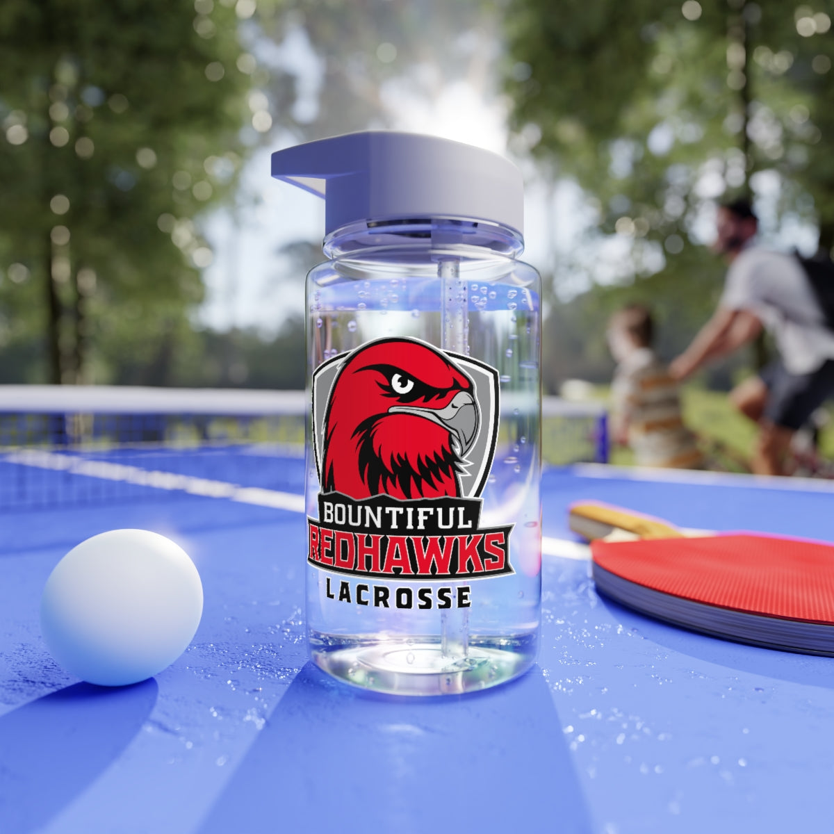 Bountiful Lacrosse Tritan Water Bottle
