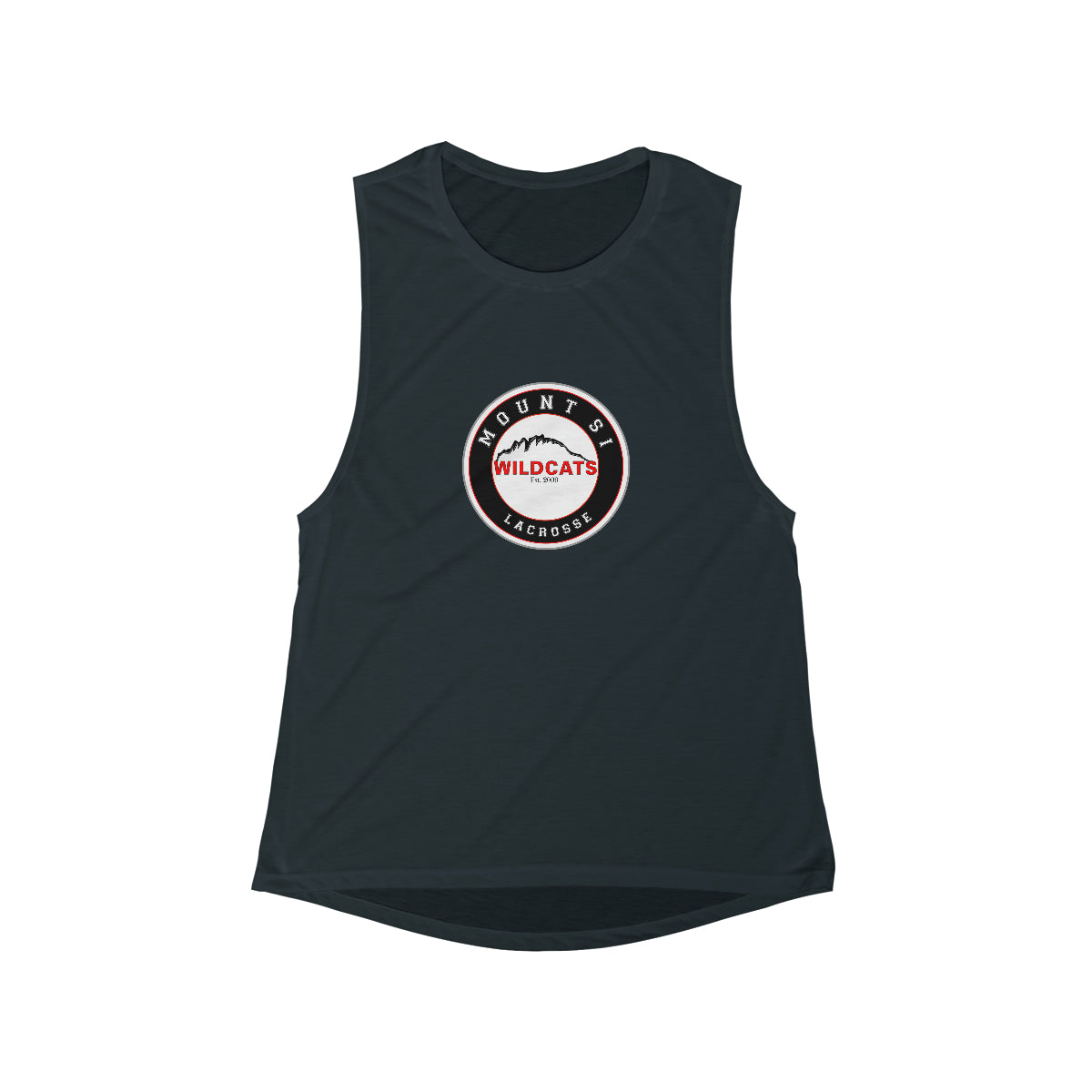 Women's Mount Si Lacrosse Flowy Scoop Muscle Tank