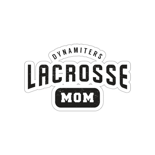 Glendale HS Lacrosse Die-Cut Stickers - Mom