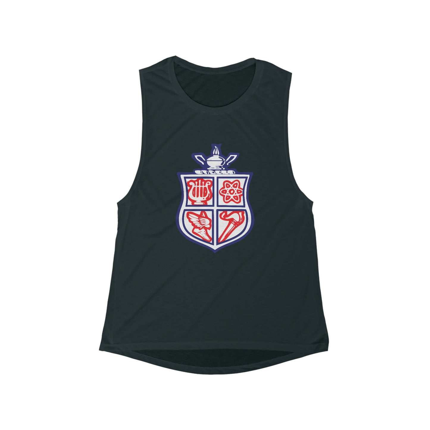 Women's Simley Spartans Bella + Canvas Flowy Scoop Muscle Tank