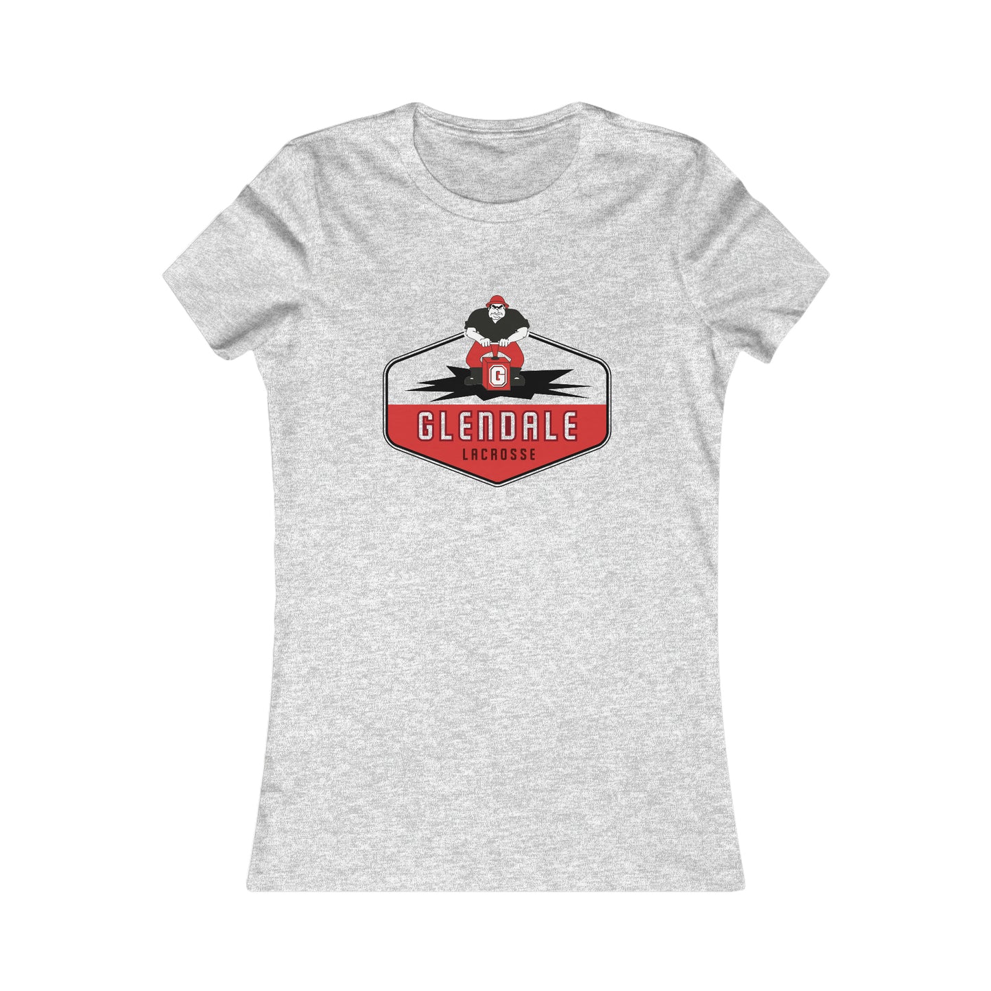 Women's Glendale HS Lacrosse Bella + Canvas Short Sleeve Cotton Tee