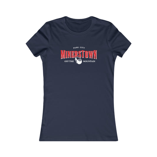 Women's Minerstown Bella + Canvas Short Sleeve Cotton Tee