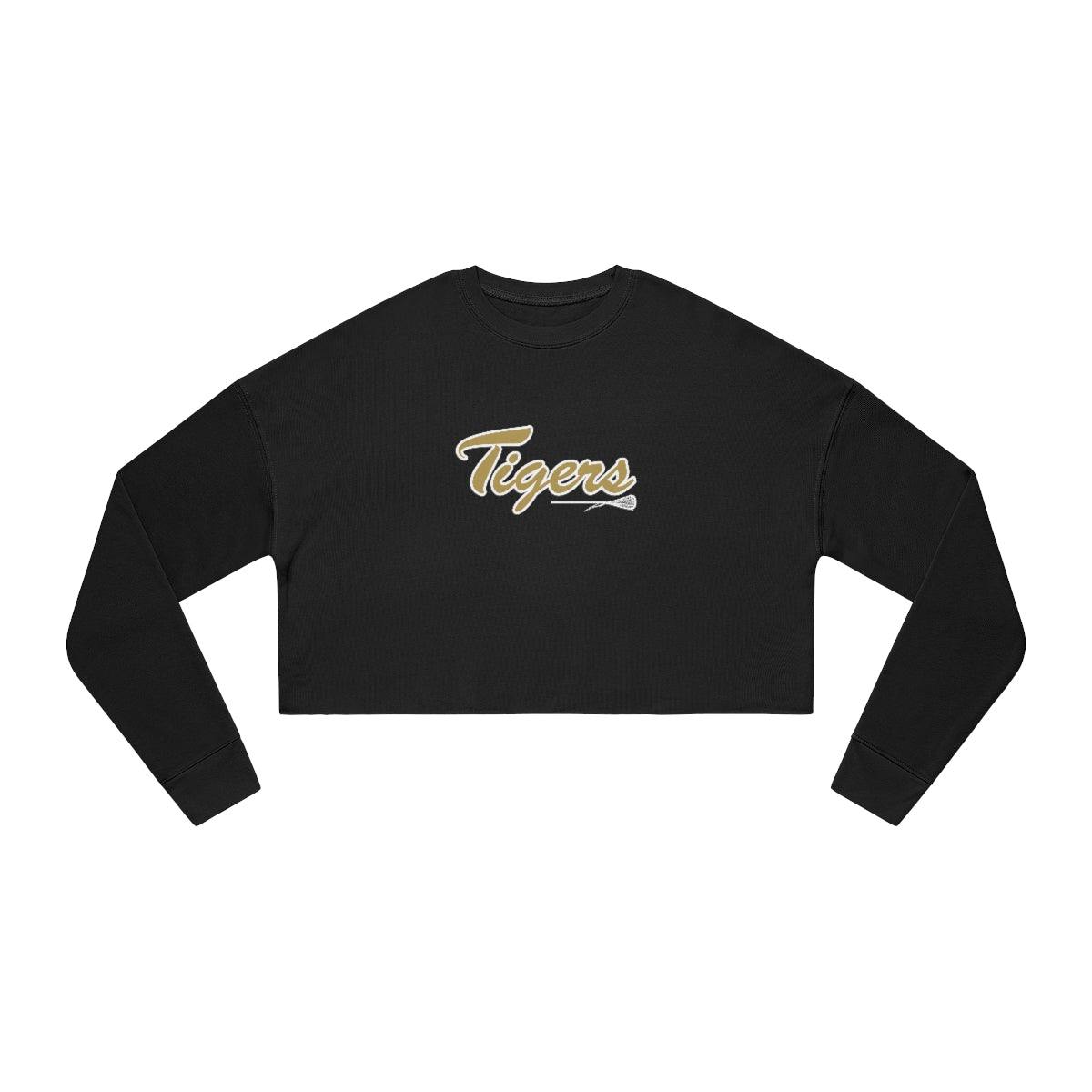 Women's Drip Tigers Lacrosse Bella + Canvas Cropped Sweatshirt