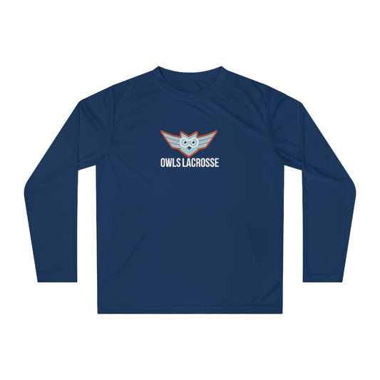 Adult's OWLS Lacrosse Team 365 Performance Long Sleeve
