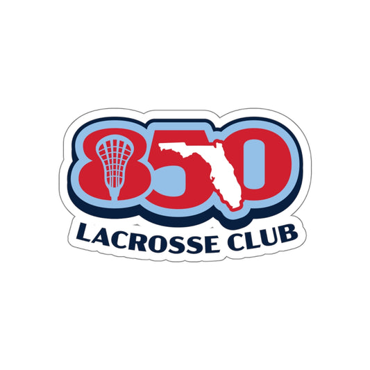 850 Lacrosse Die-Cut Sticker