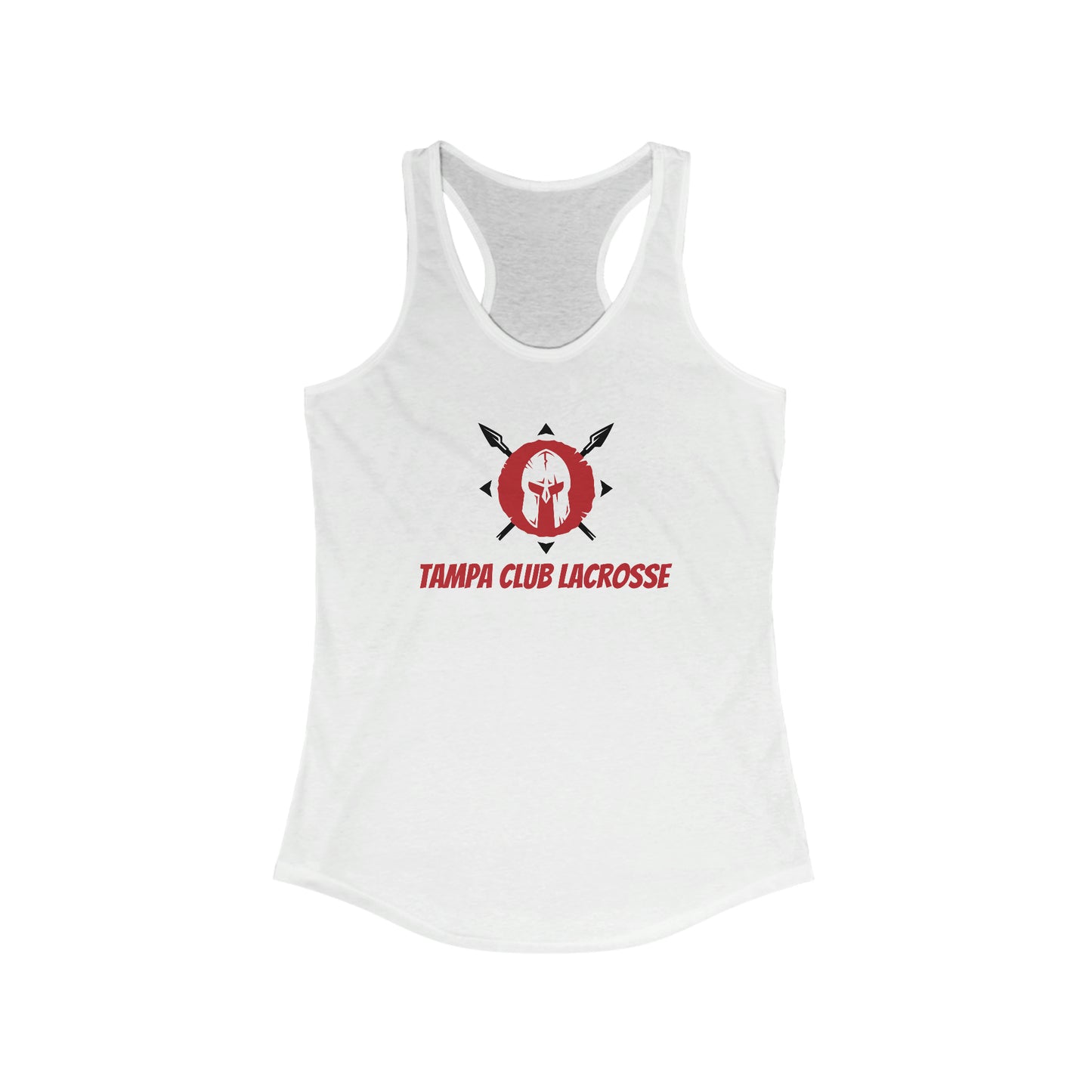 Women's Tampa Club Lacrosse Next Level Racerback Tank