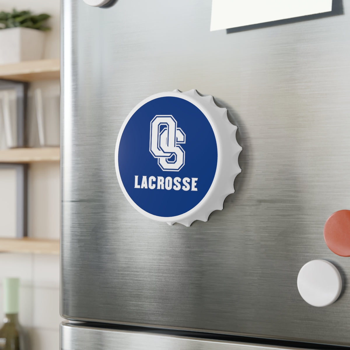 Old Saybrook Lacrosse Bottle Opener