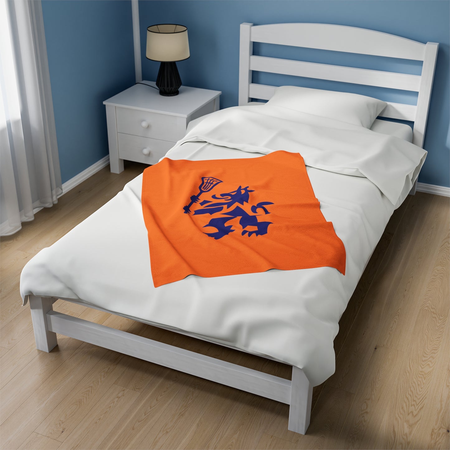 Netherlands Lacrosse Velveteen Plush Blanket