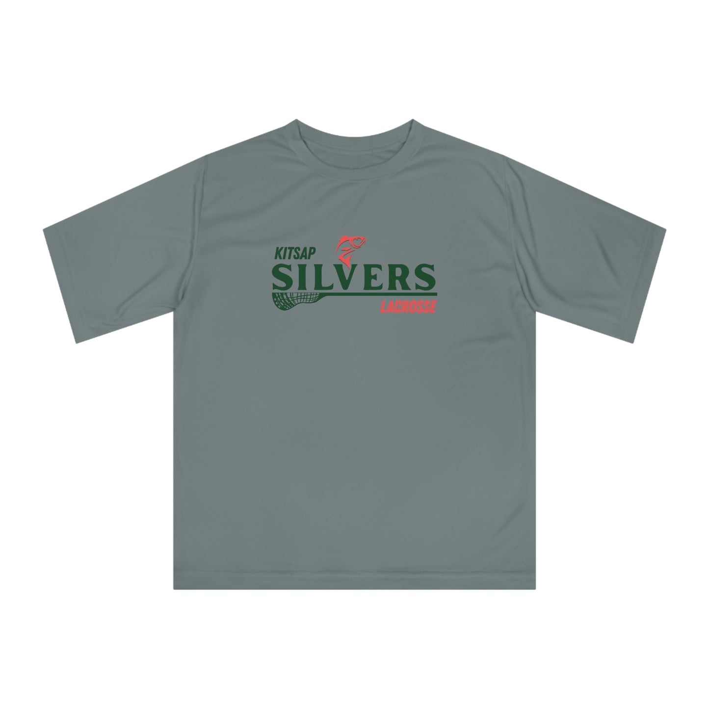 Adult Kitsap Lacrosse Team 365 Zone Performance T-shirt