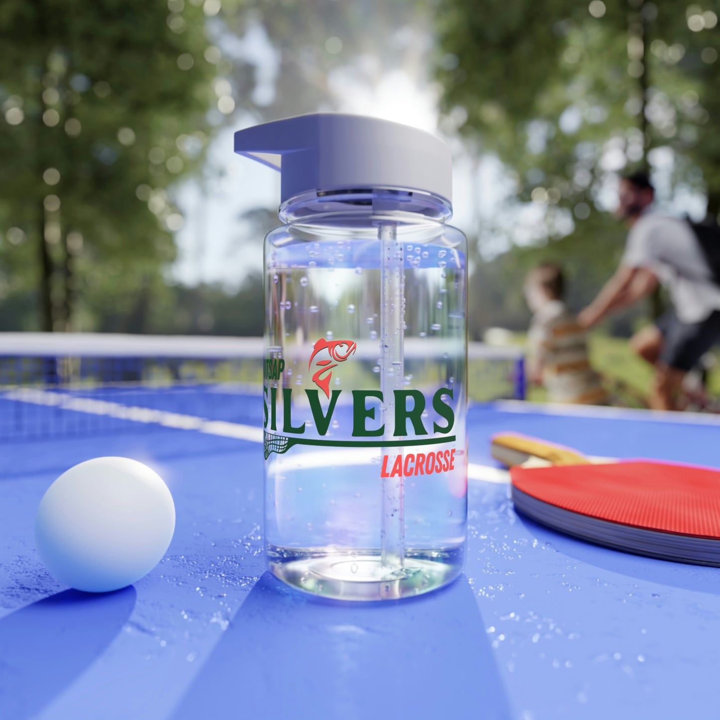 Kitsap Lacrosse Tritan Water Bottle