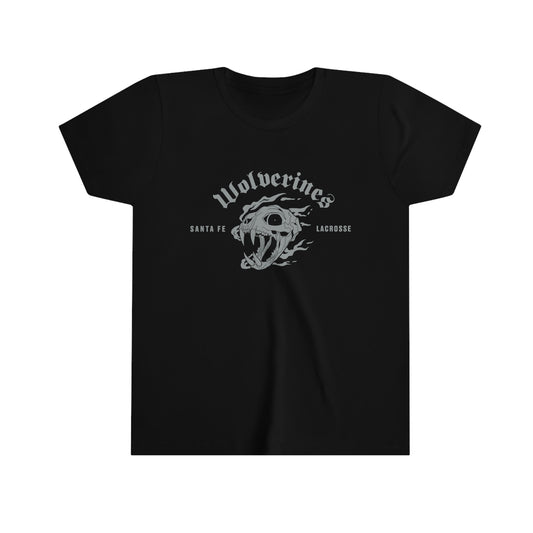Youth Santa Fe Lacrosse Bella + Canvas Short Sleeve Tee