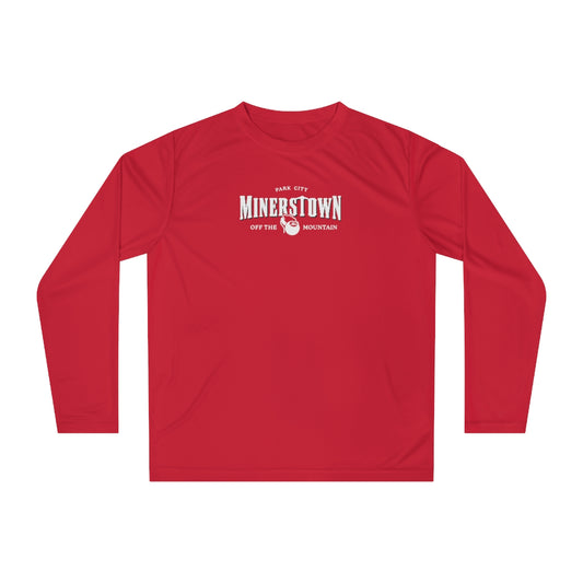 Adult Minerstown Team 365 Performance Long Sleeve Shirt