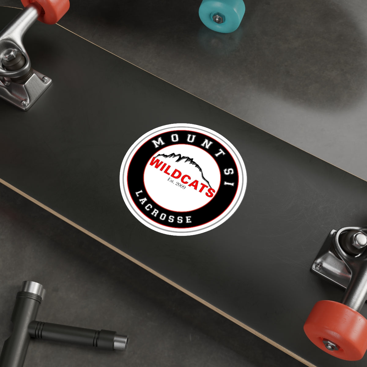 Mount Si Lacrosse Die-Cut Stickers