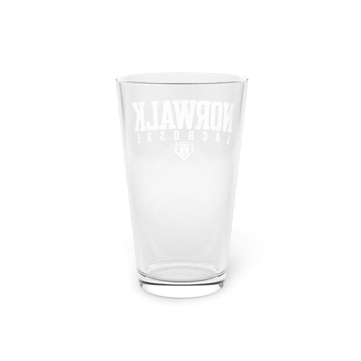 Norwalk Lacrosse Pint Glass - 16oz