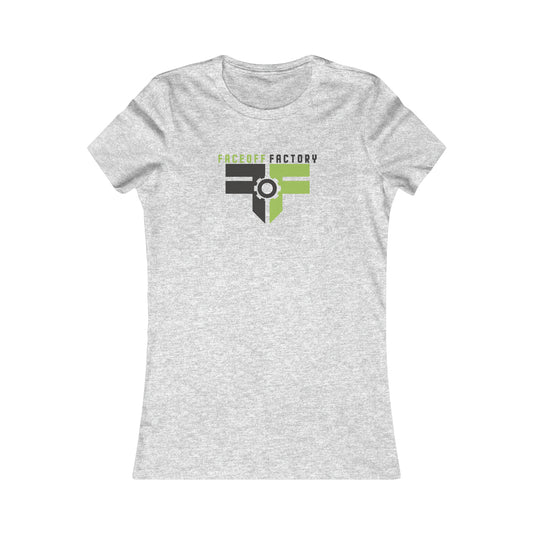 Women's Faceoff Factory Bella + Canvas Short Sleeve Cotton Tee