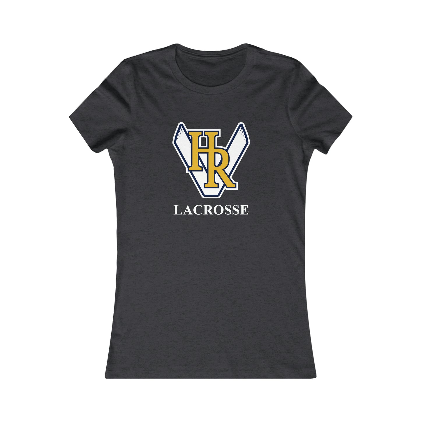 Women's HRV Lacrosse Bella + Canvas Short Sleeve Cotton Tee