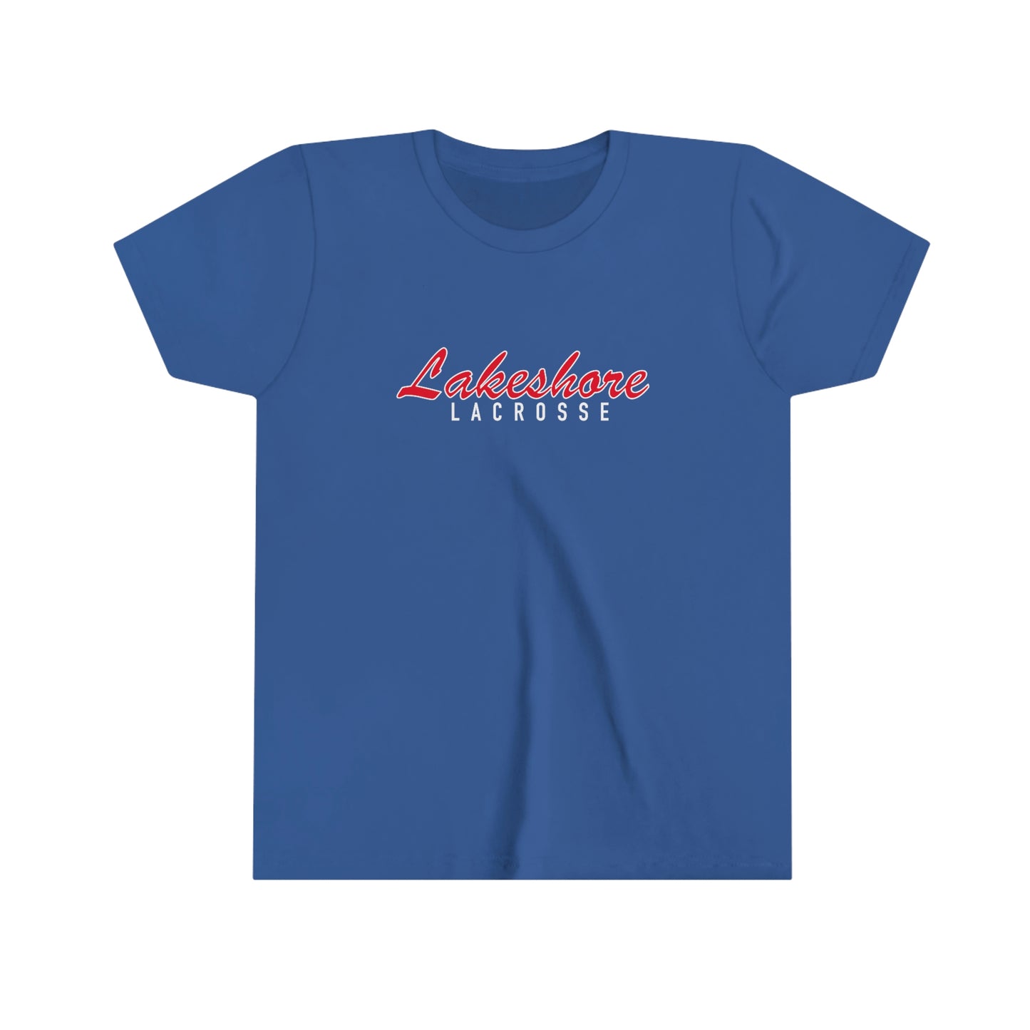 Youth Samford Lacrosse Bella + Canvas Short Sleeve Tee