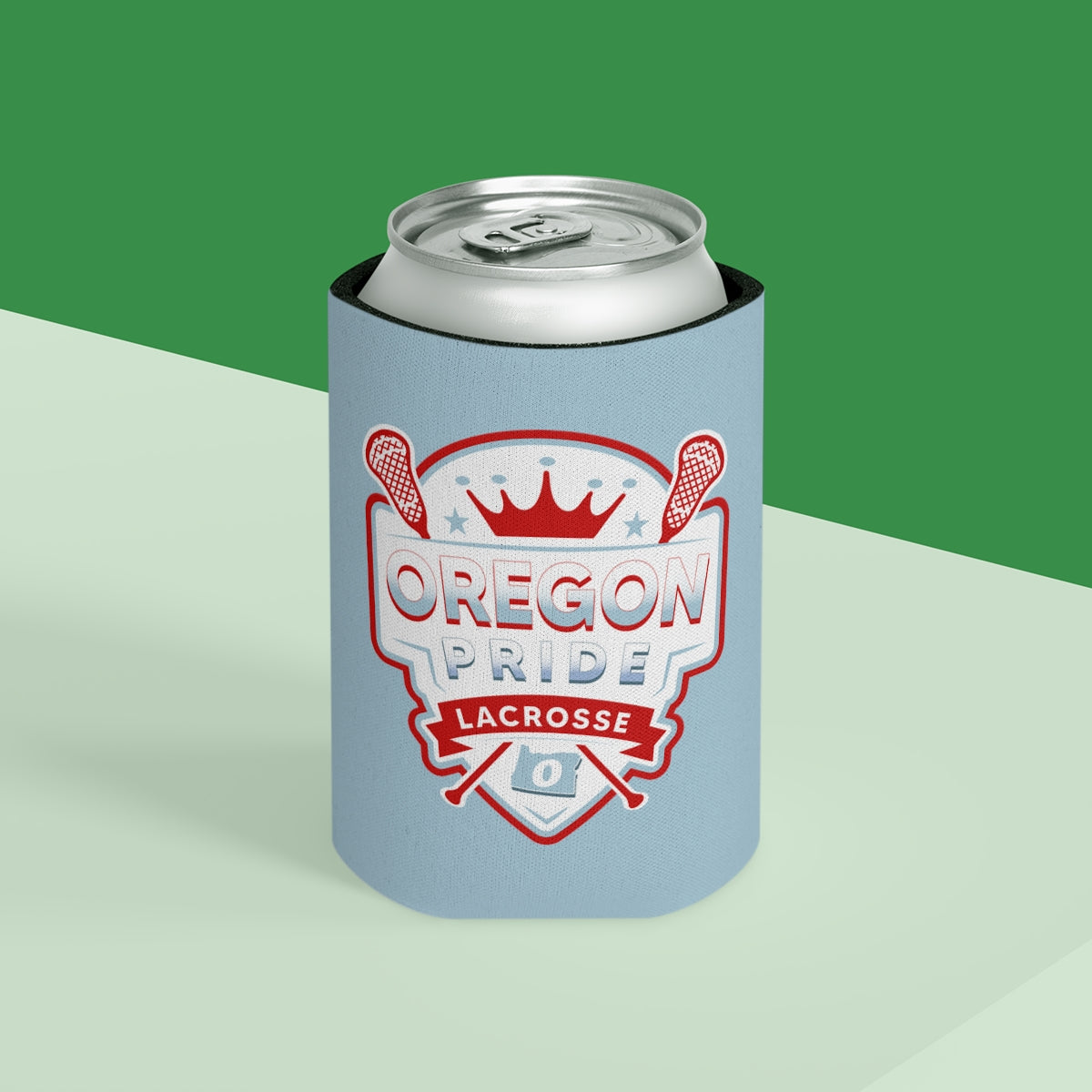 Oregon Pride Lacrosse Can Cooler 3-pack
