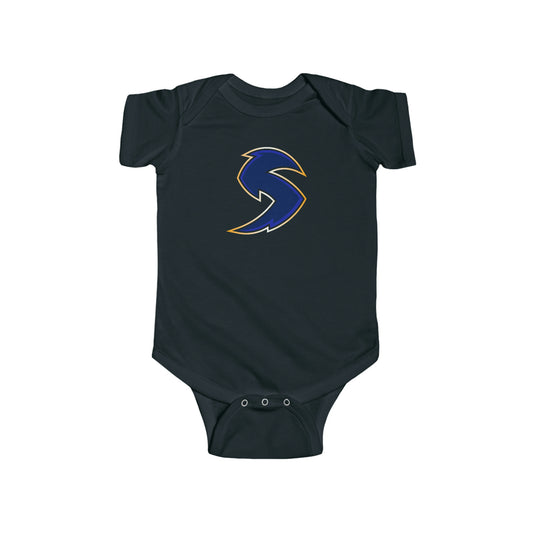 Infant Salt Lake Storm Lacrosse Rabbit Skins Onesie