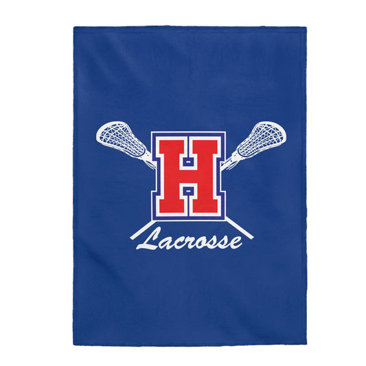 Hilhi Lacrosse Velveteen Plush Blanket
