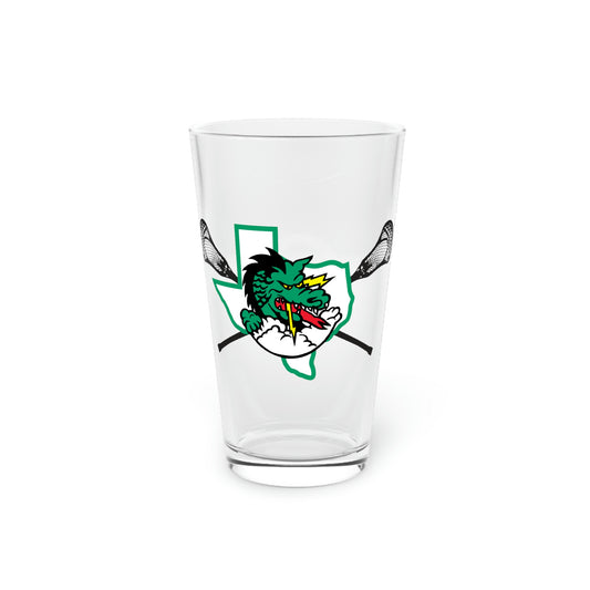 Southlake Carroll Lacrosse Pint Glass