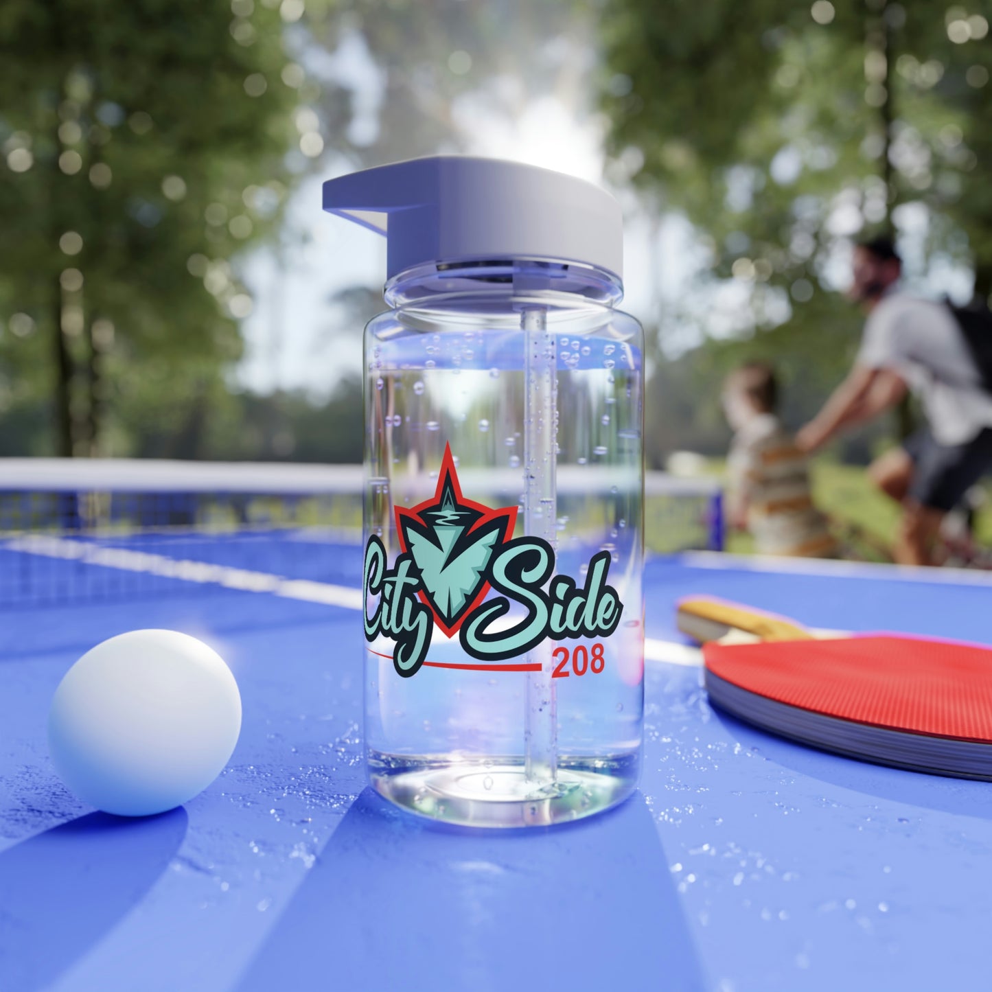 CitySide208 Lacrosse Tritan Water Bottle