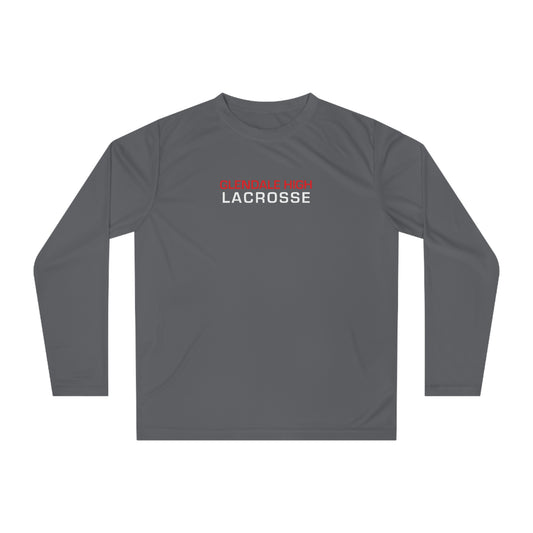 Adult Glendale HS Lacrosse Team 365 Performance Long Sleeve Shirt