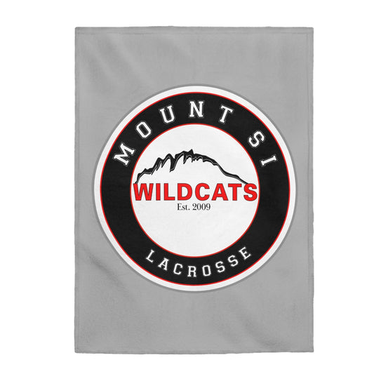 Mount Si Lacrosse Velveteen Plush Blanket