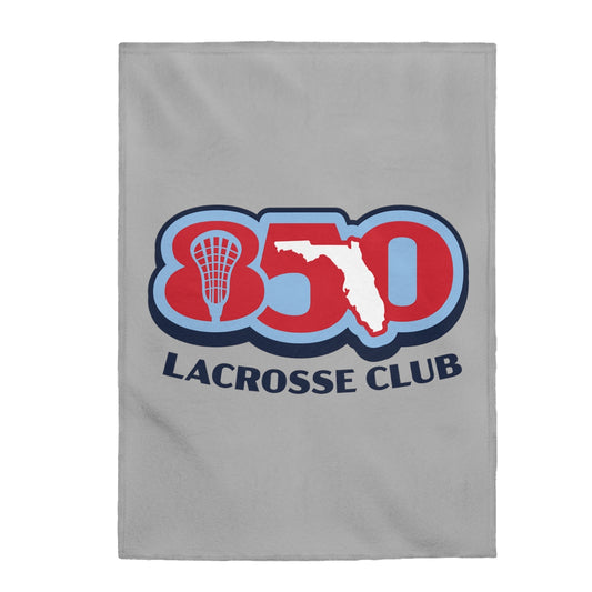 850 Lacrosse Velveteen Plush Blanket