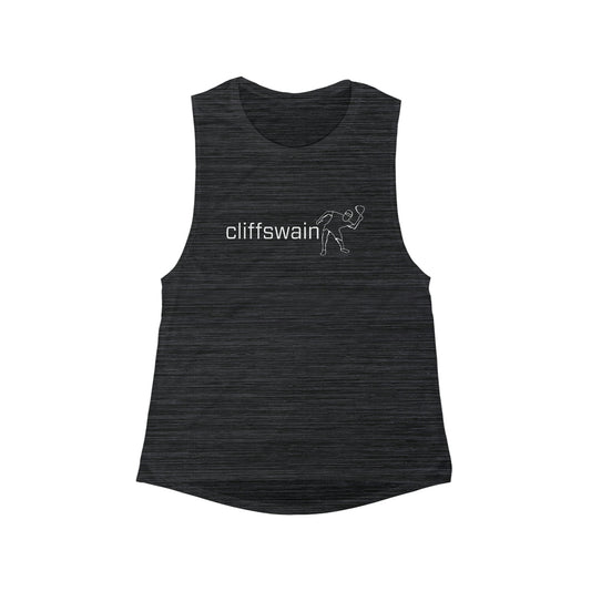 Women's Cliff Swain Sports Bella + Canvas Flowy Scoop Muscle Tank