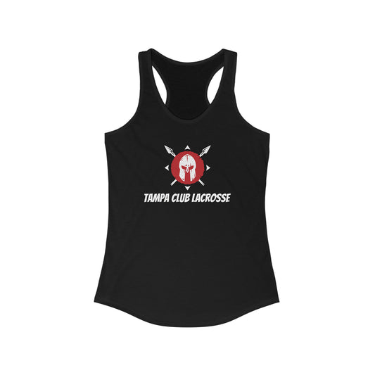 Women's Tampa Club Lacrosse Next Level Racerback Tank