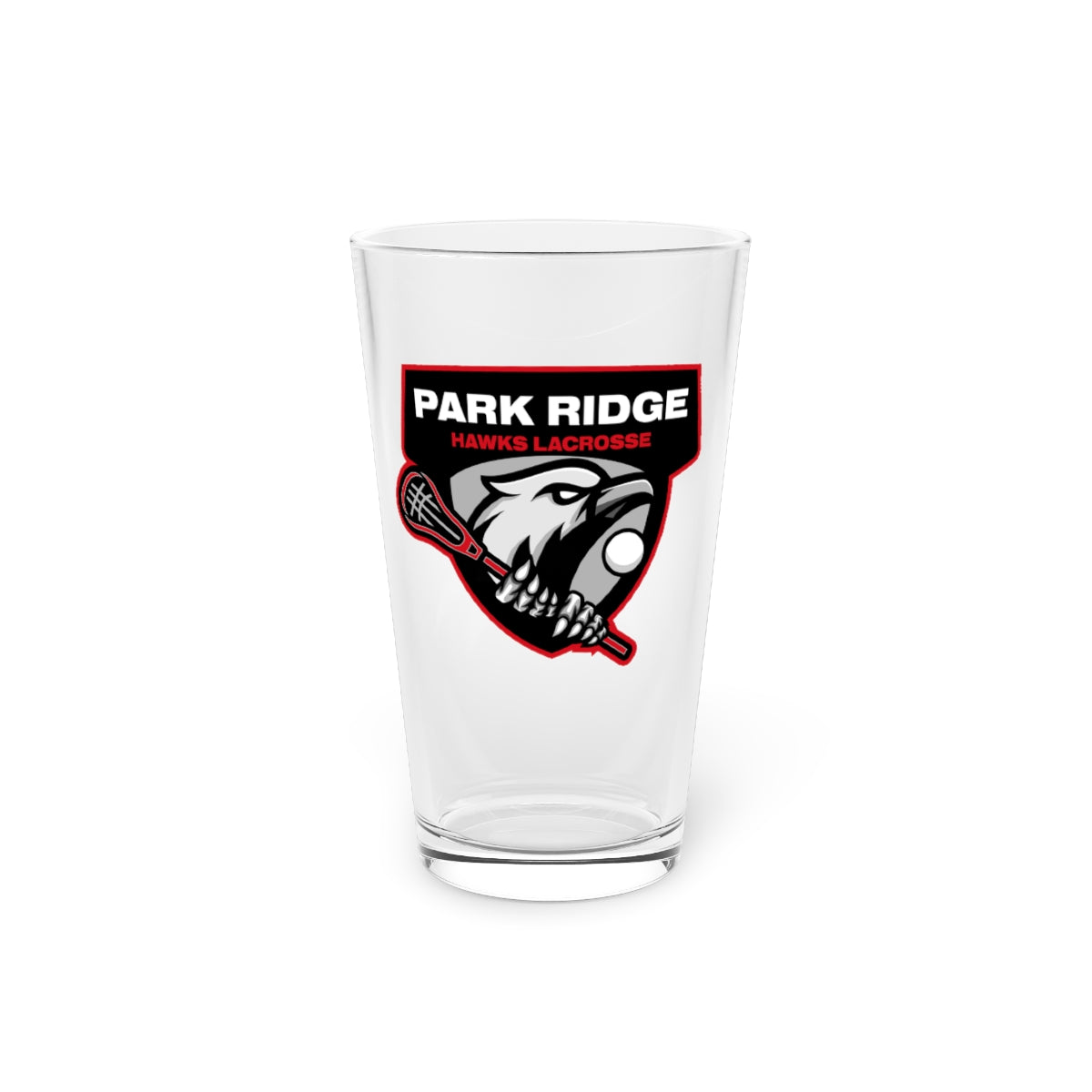 Park Ridge Lacrosse Pint Glass - 16oz