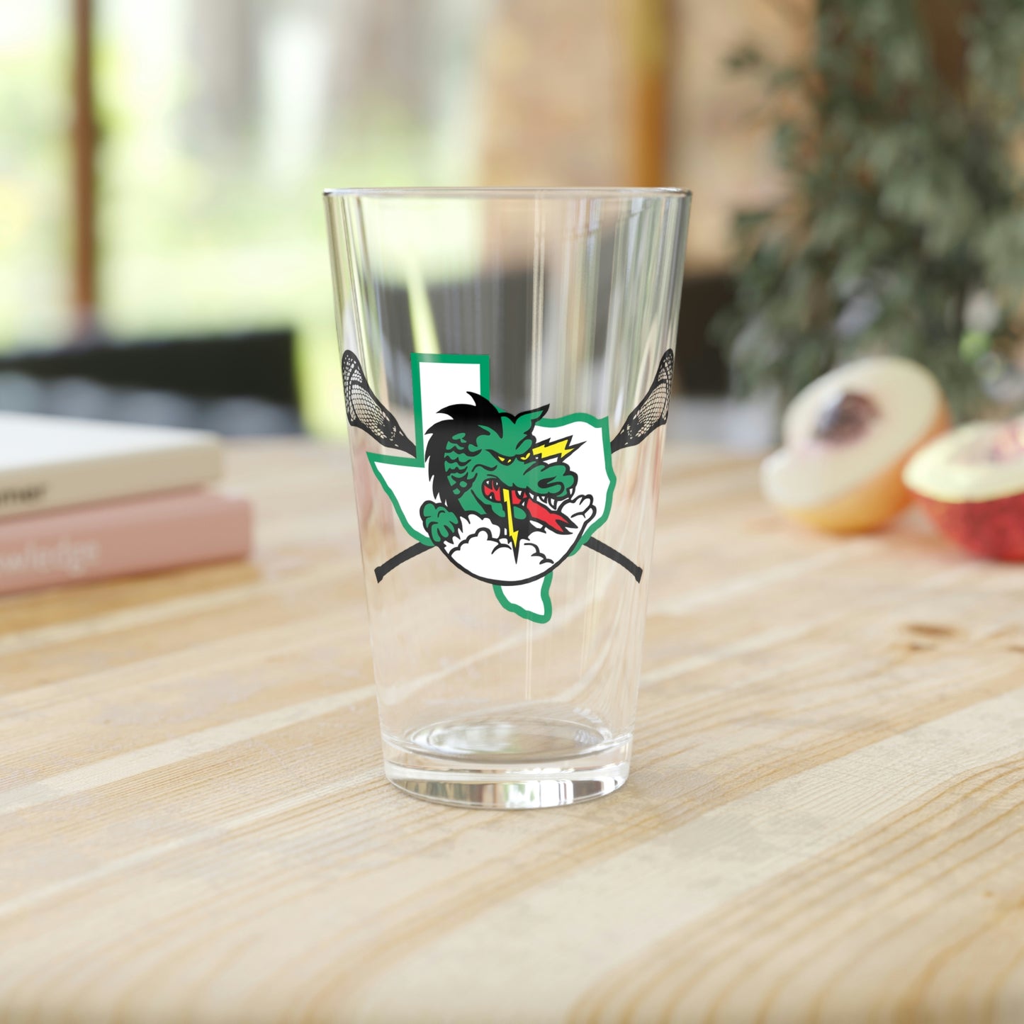 Southlake Carroll Lacrosse Pint Glass