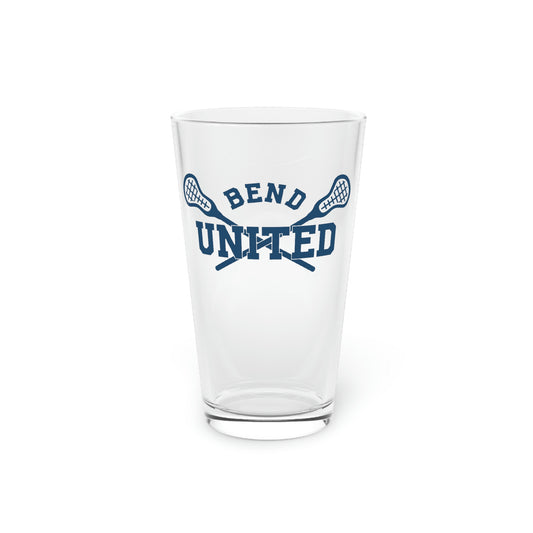 Bend United Lacrosse - Pint Glass
