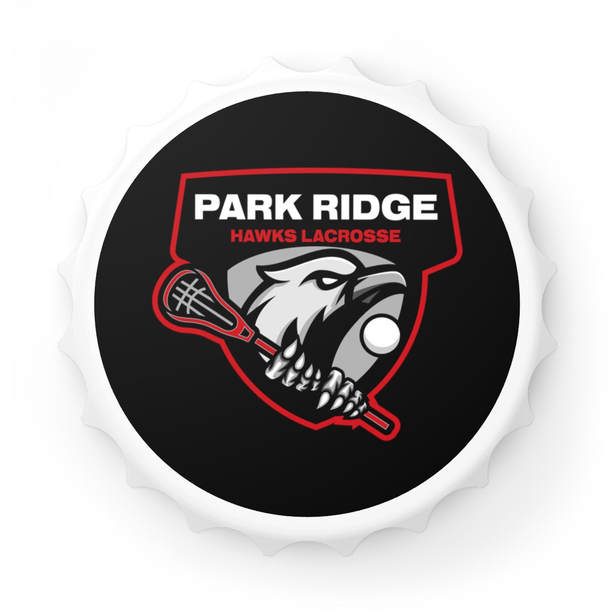 Park Ridge Lacrosse Bottle Opener