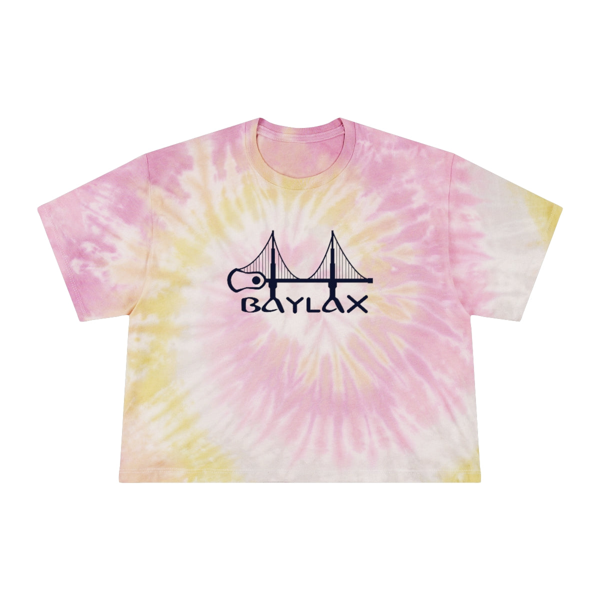Women's BayLax Tie-Dye Crop Tee