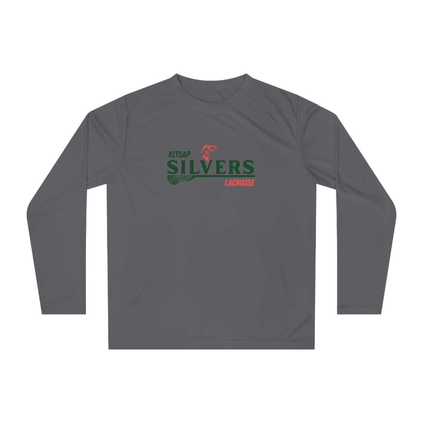 Adult Kitsap Lacrosse 365 Performance Long Sleeve Shirt