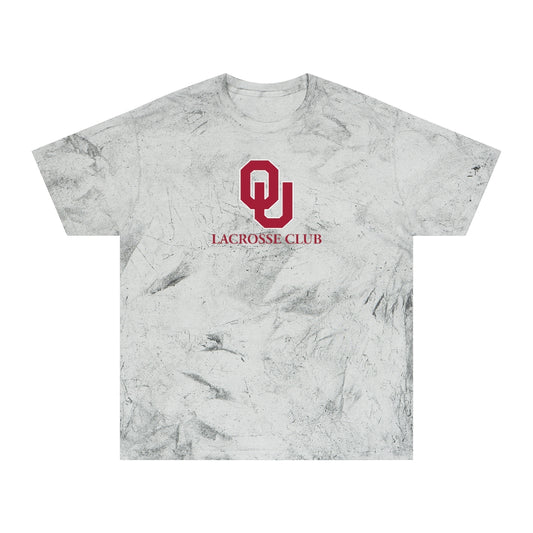 Adult Oklahoma University Lacrosse Comfort Colors Blast T-Shirt