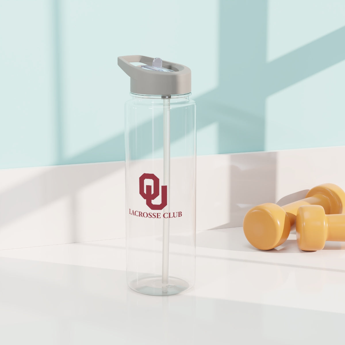 Oklahoma University Lacrosse Tritan Water Bottle
