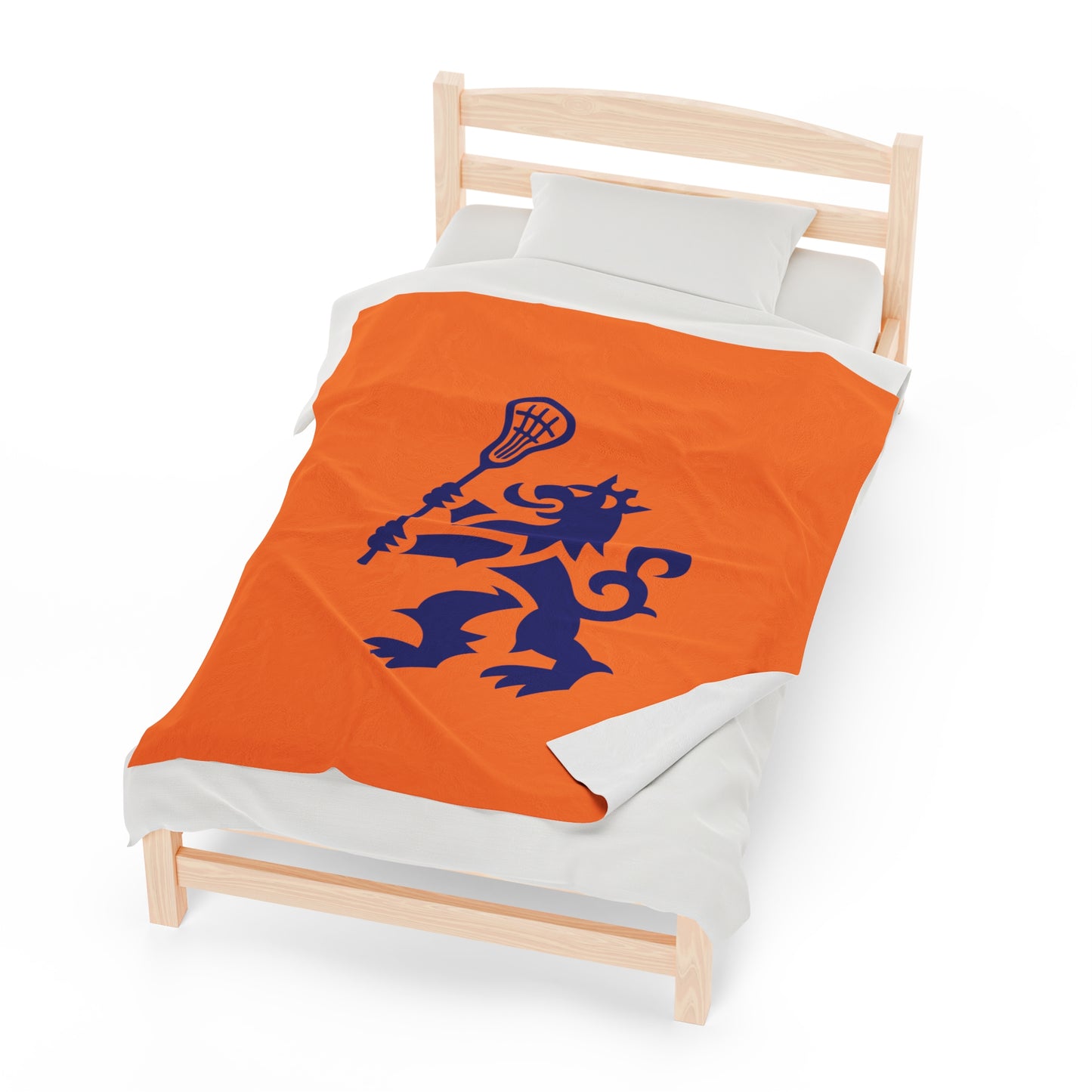 Netherlands Lacrosse Velveteen Plush Blanket