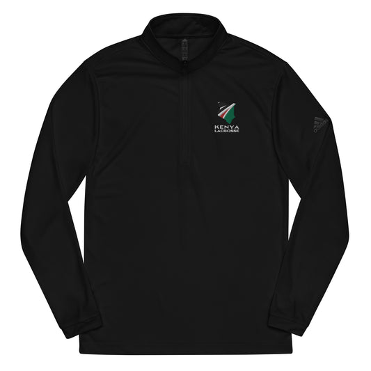 Adult Kenya Lacrosse Adidas Quarter Zip Pullover