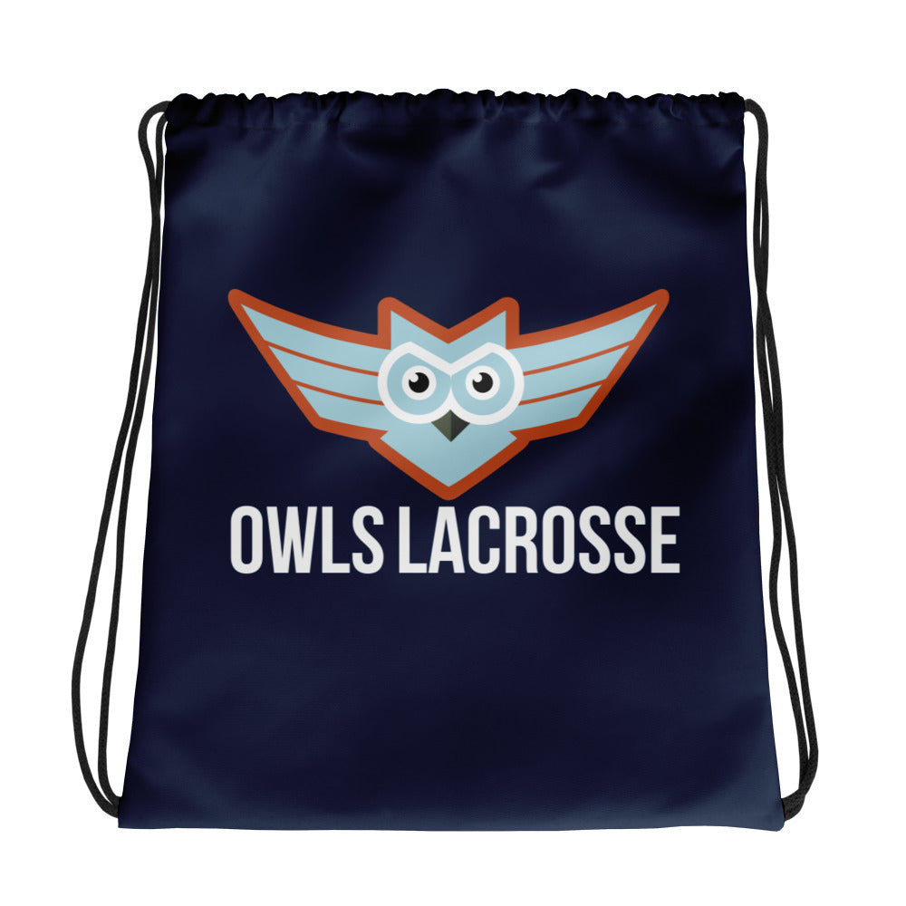 OWLS Lacrosse Drawstring bag