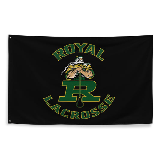 Royal HS Lacrosse Wall Flag