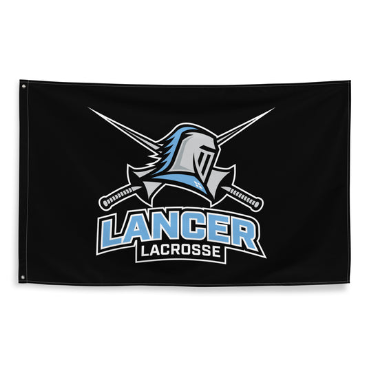 Lancer Lacrosse Wall Flag