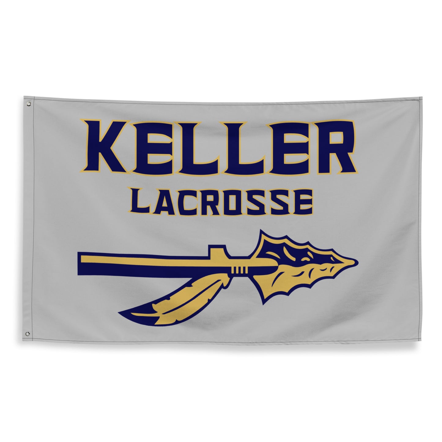 Keller Lacrosse Wall Flag