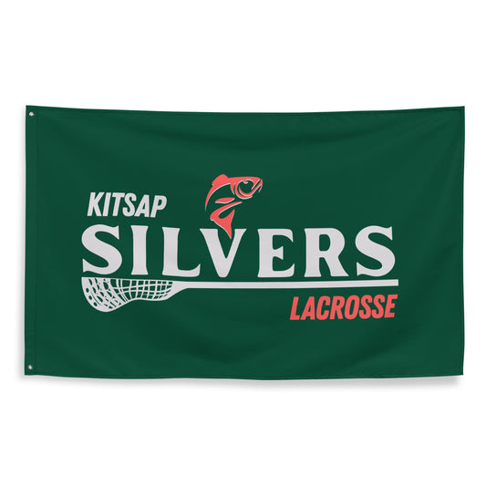 Kitsap Lacrosse Wall Flag