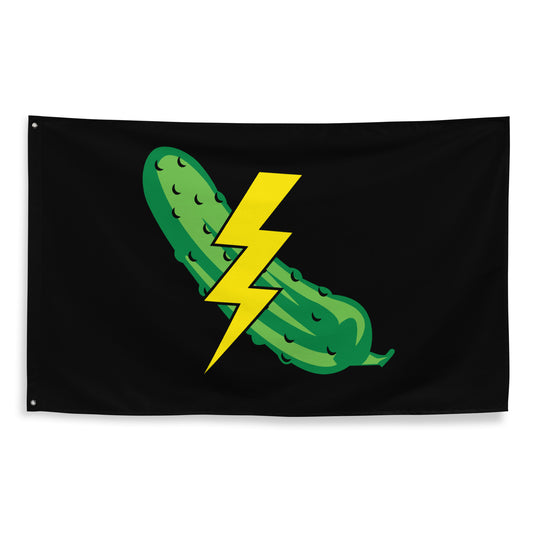Electric Pickle Experience Wall Flag