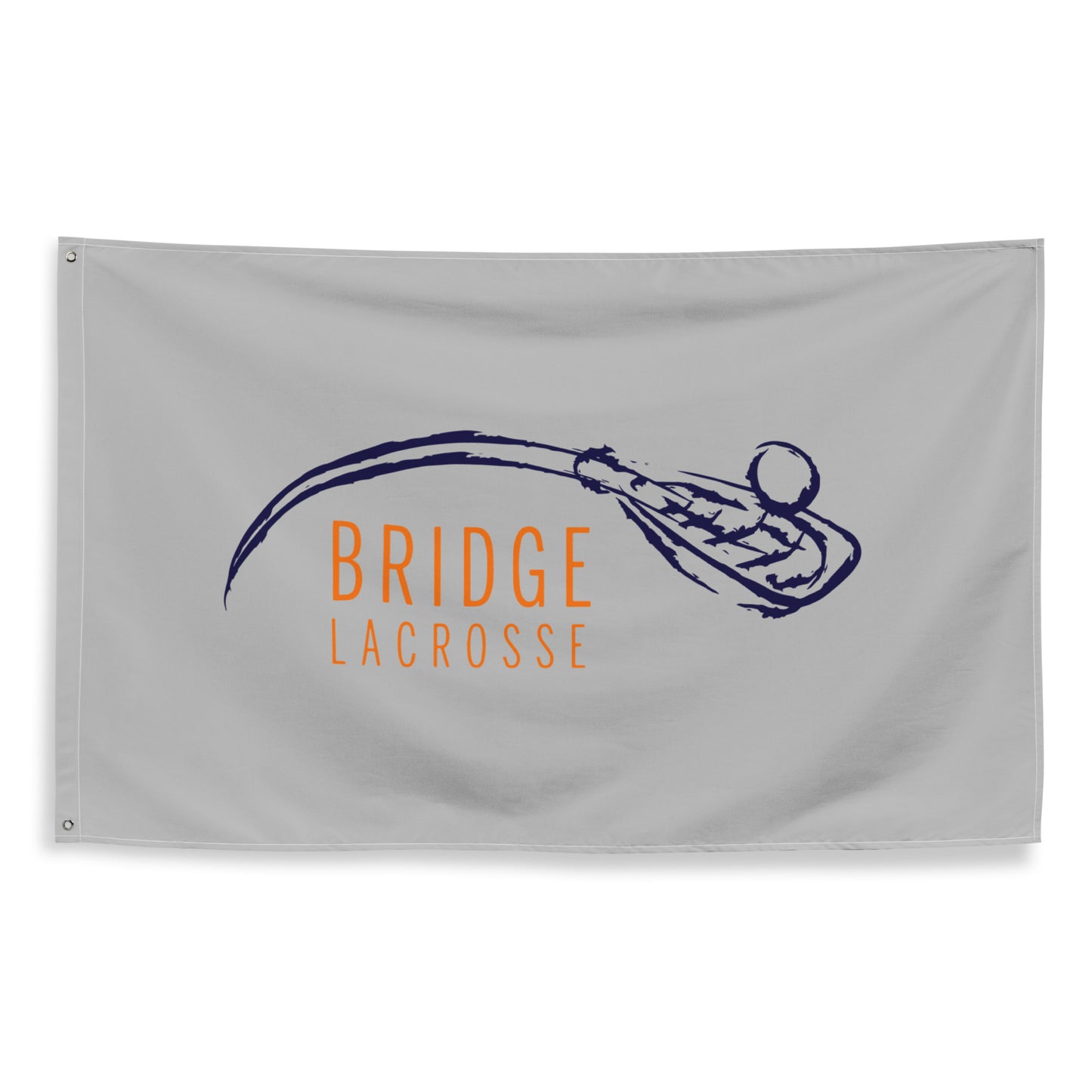 Bridge Lacrosse Wall Flag