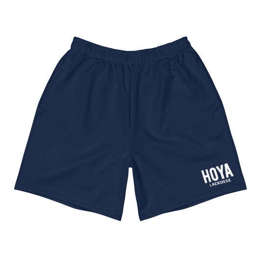 Adult Hoya Lacrosse Pocketed Athletic Shorts